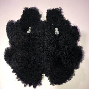 Birkenstock Papillio Arizona Big Buckle Shearling Slides